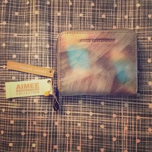 Aimee Kestenberg Brixton Shimmer Rainbow Wallet